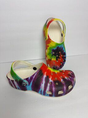 CROCS | Shoes | Crocs Bistro 42 Hemp Leaf Clogs Black Green  display picture 2